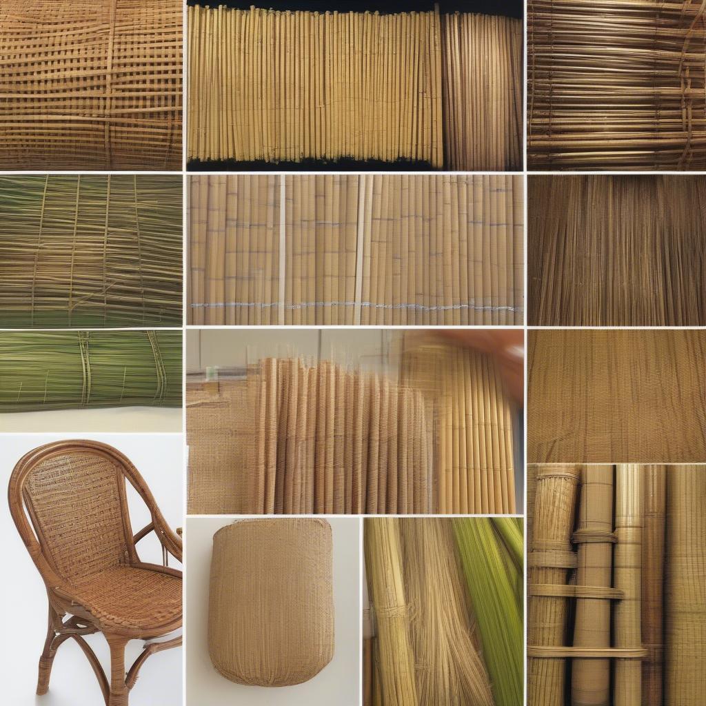 Different Types of Cane for Chair Weaving