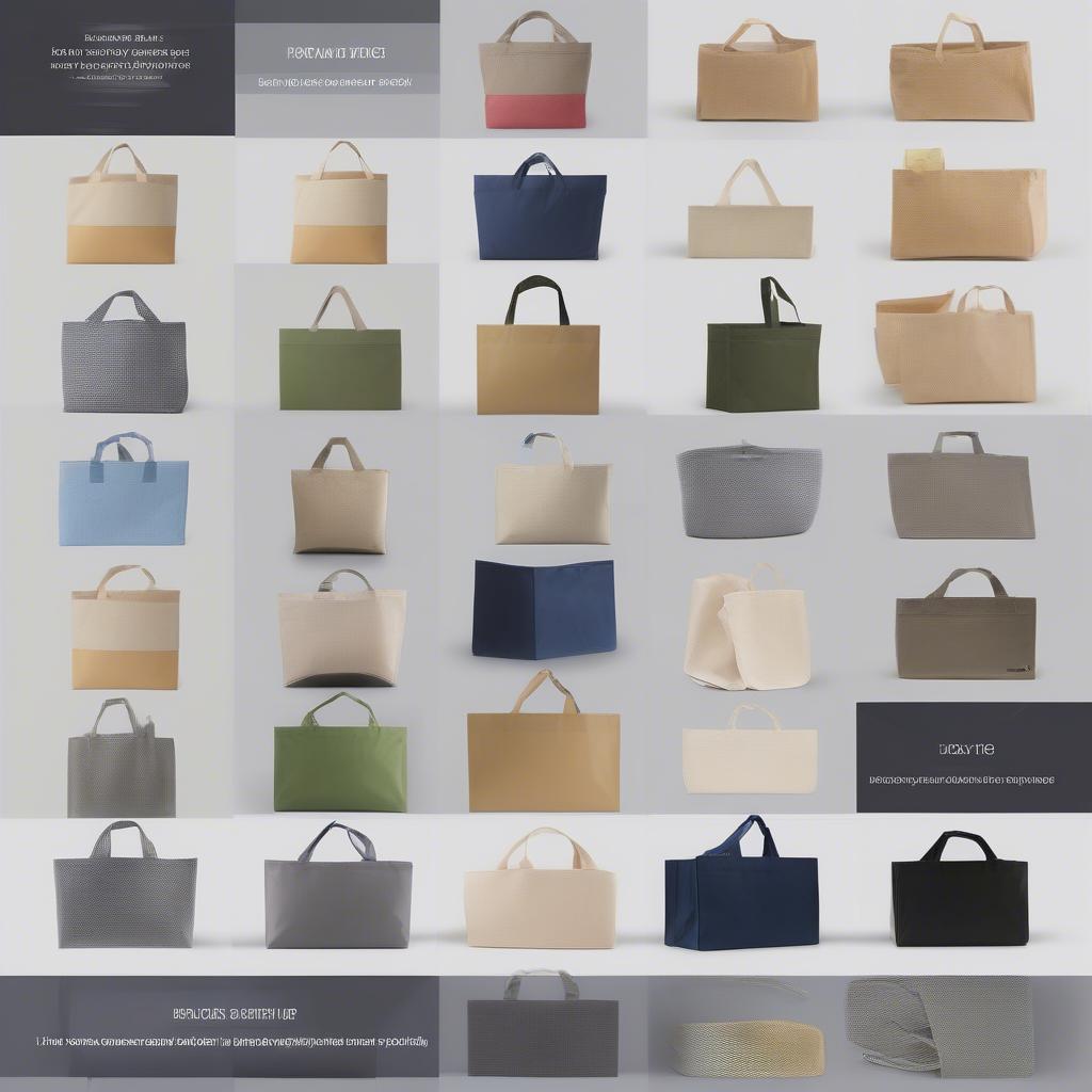 Different Types of Non Woven Bags for Various Purposes