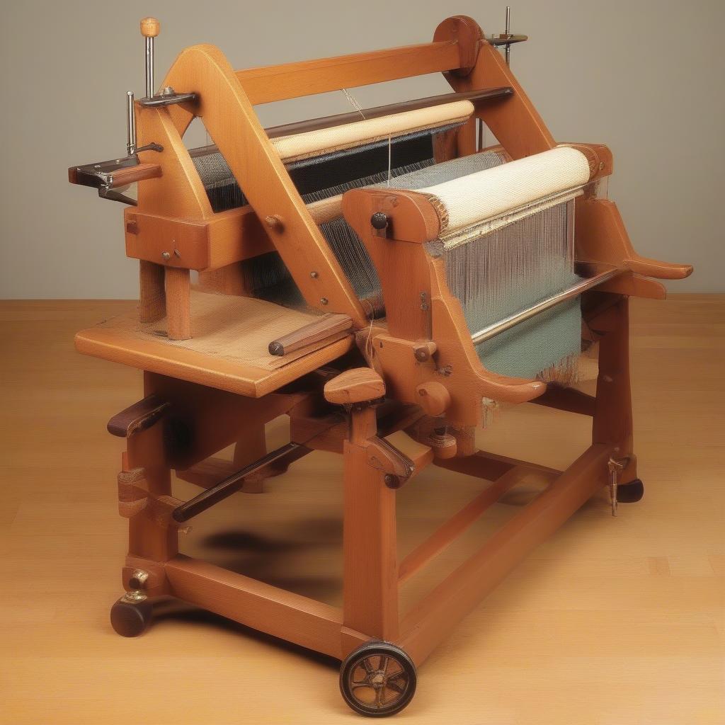 Used table top weaving looms for sale: A variety of rigid heddle and multi-shaft looms in different sizes and conditions.