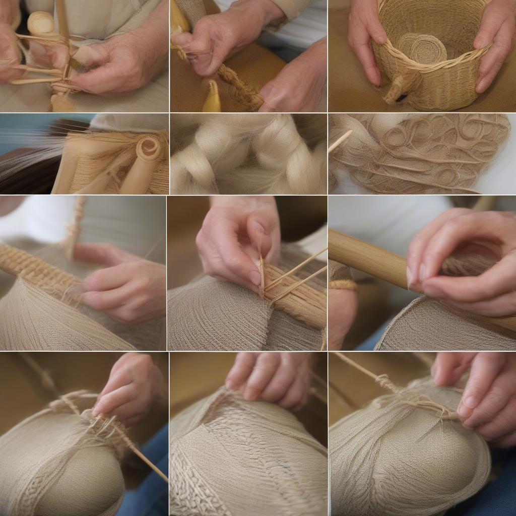 Techniques for Using a Basket Weaving Bodkin