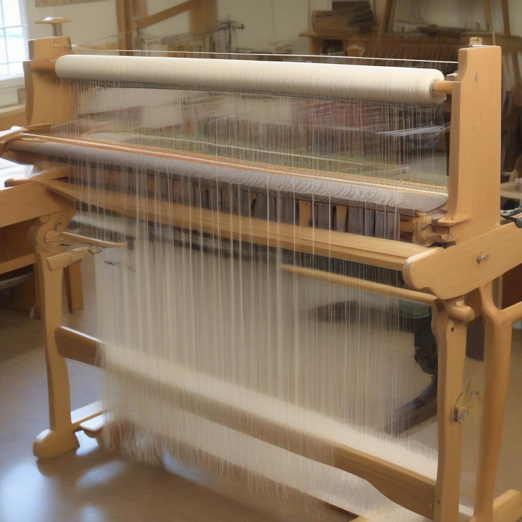 Warping a Schacht Table Loom