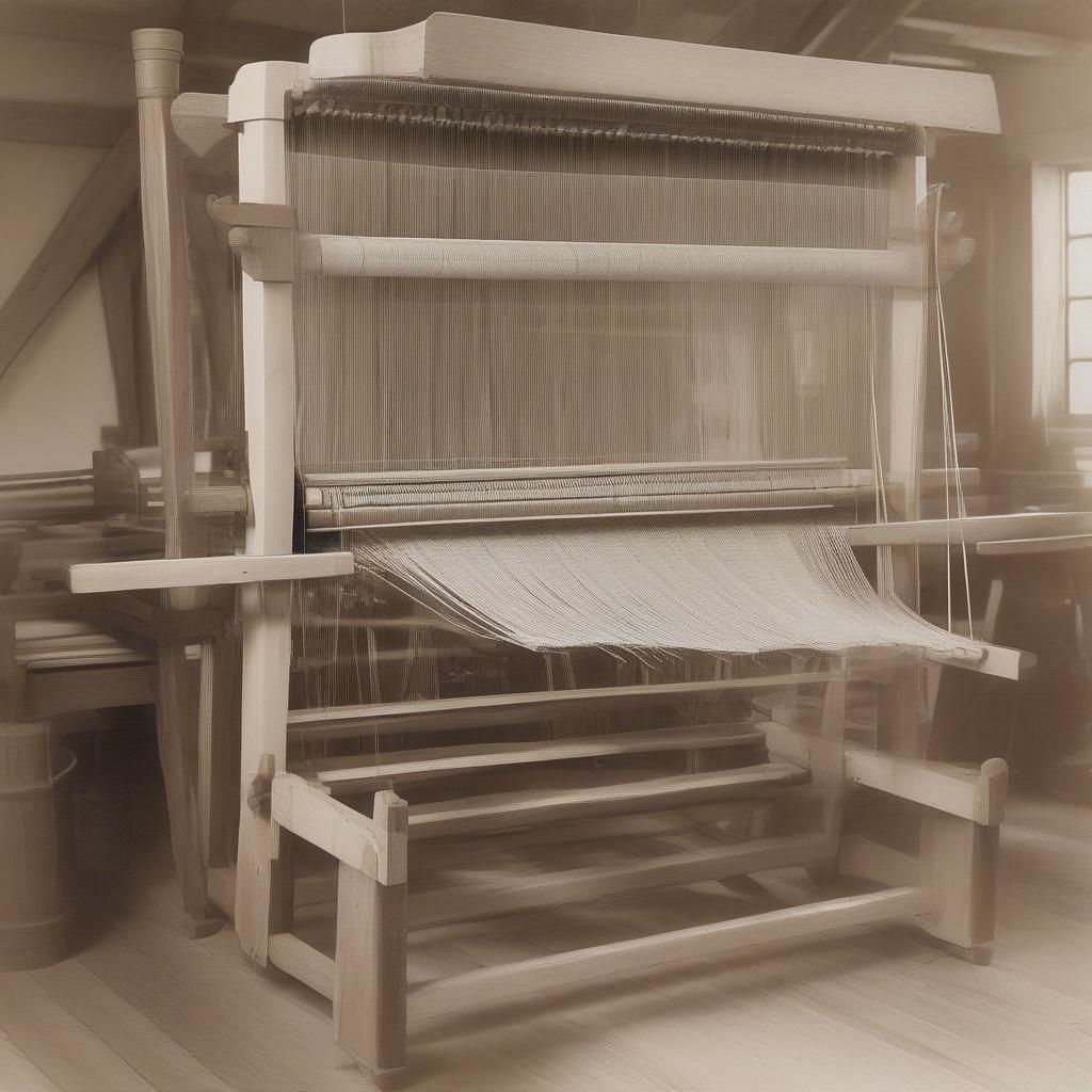 Warping a Table Loom for Towel Weaving