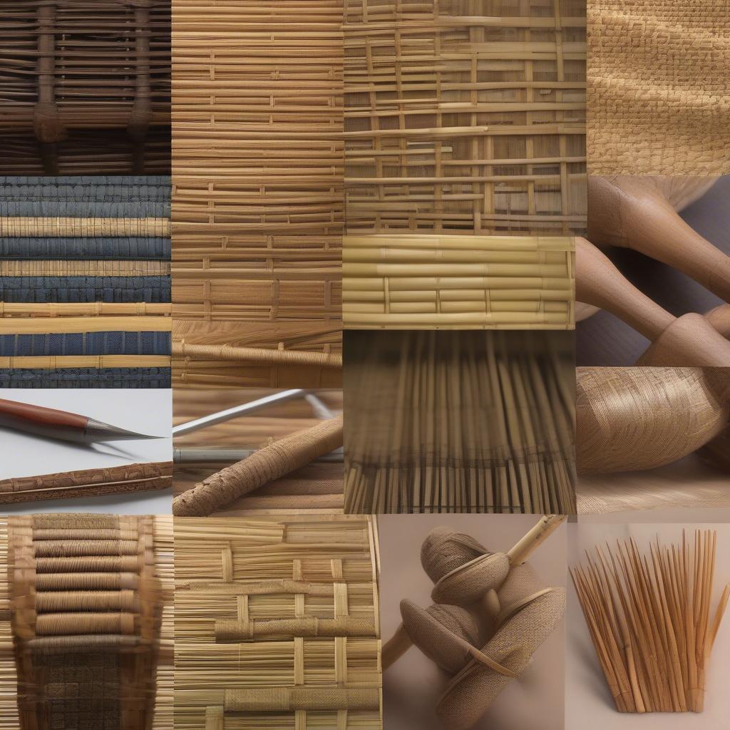 Weave and Rod Chair Materials: Rattan, Wicker, and Bamboo