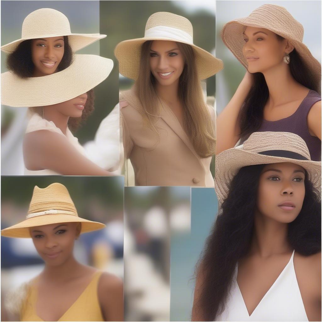 Weave hats for different occasions, showcasing their versatility.