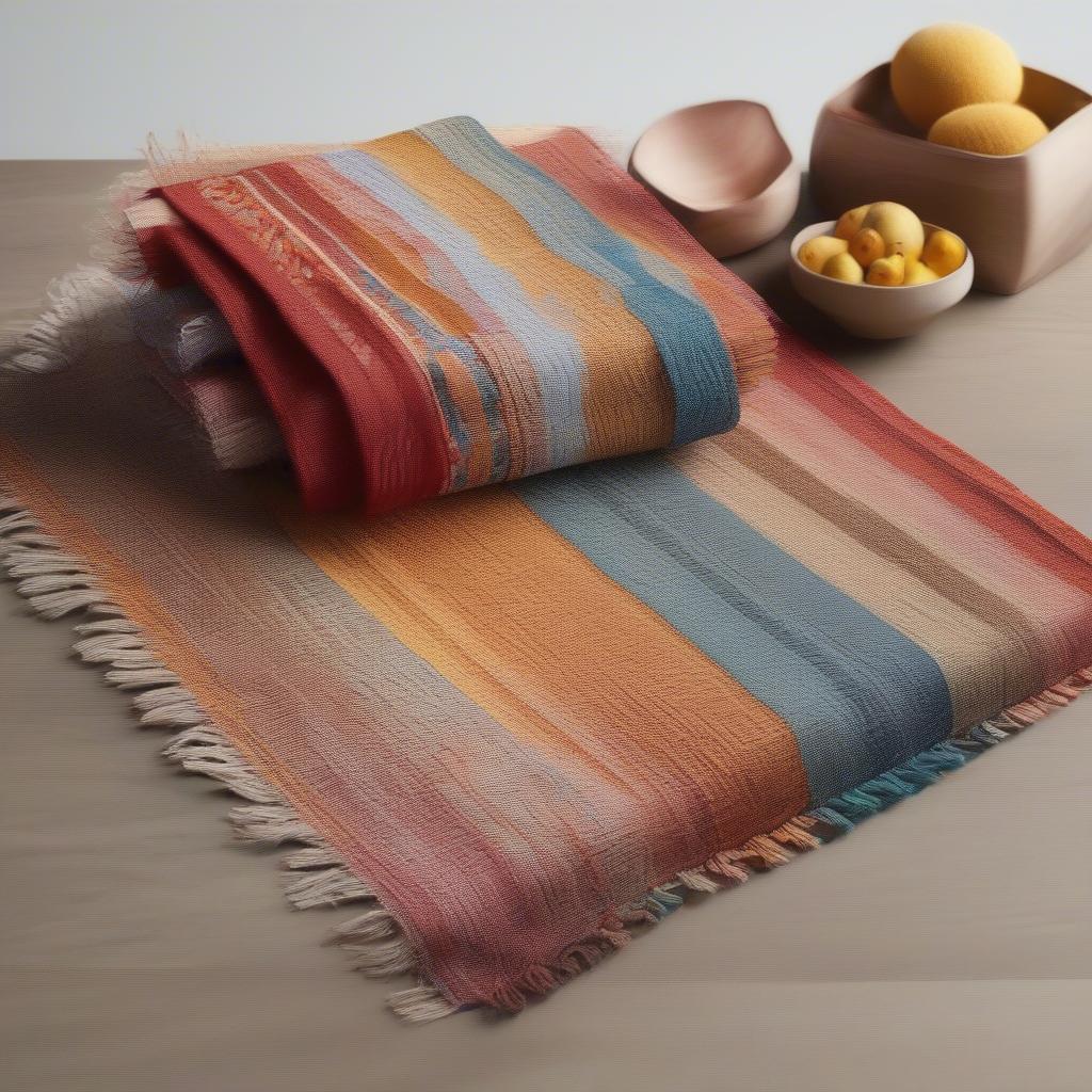 Different Styles of Weave Table Runners