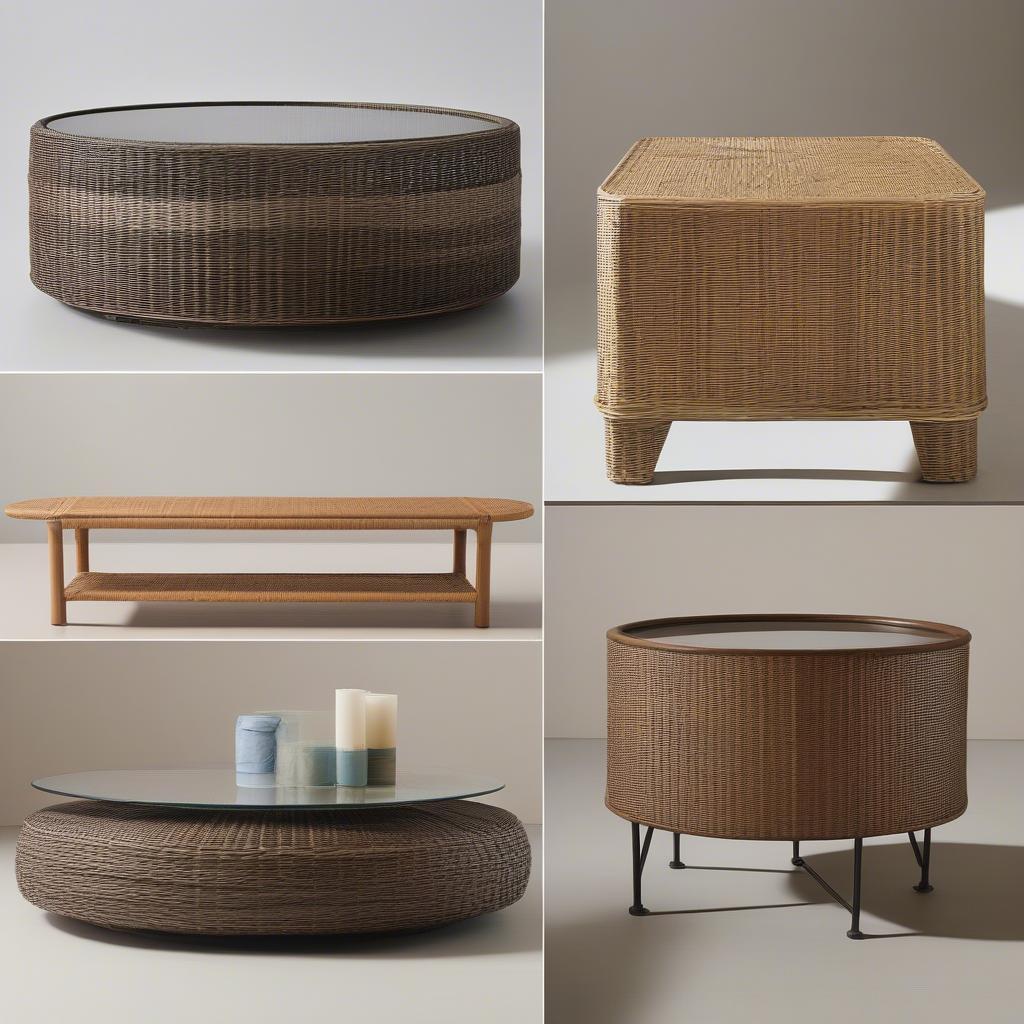 Different Styles of Weaver Coffee Tables