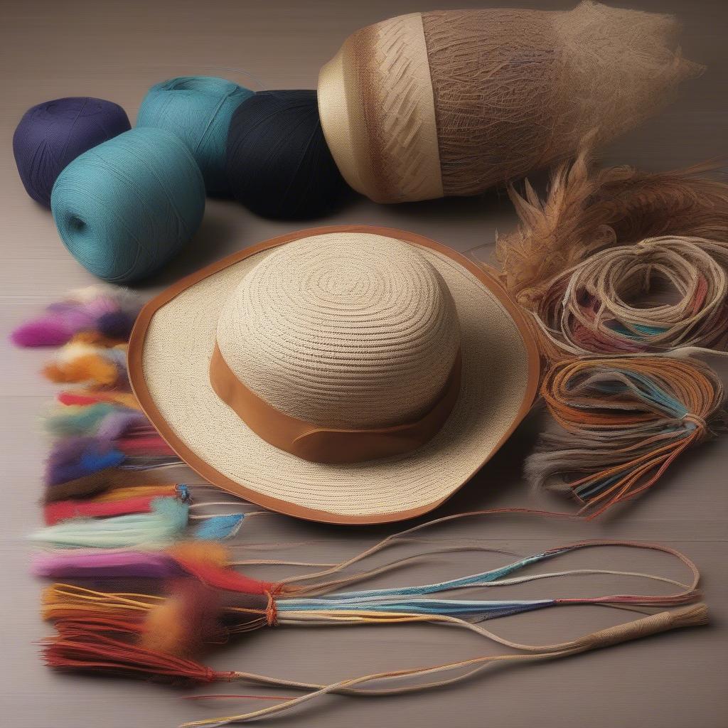 Choosing Materials for a Woven Hat Band