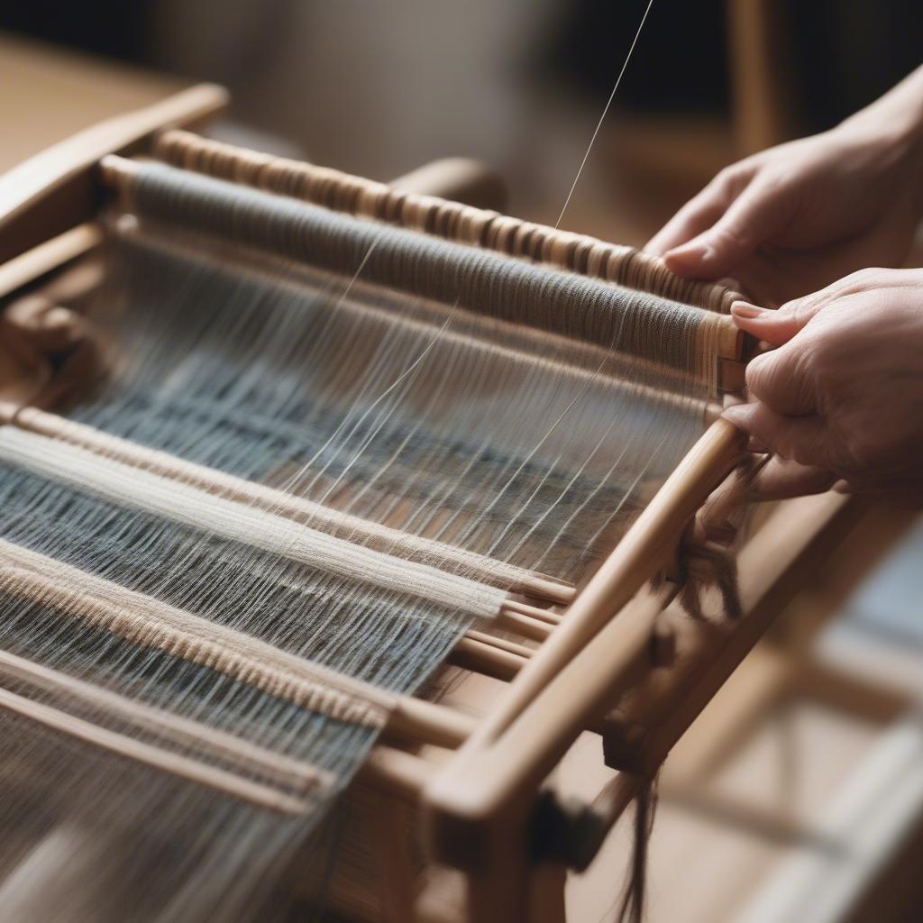 Weaving on a Table Loom