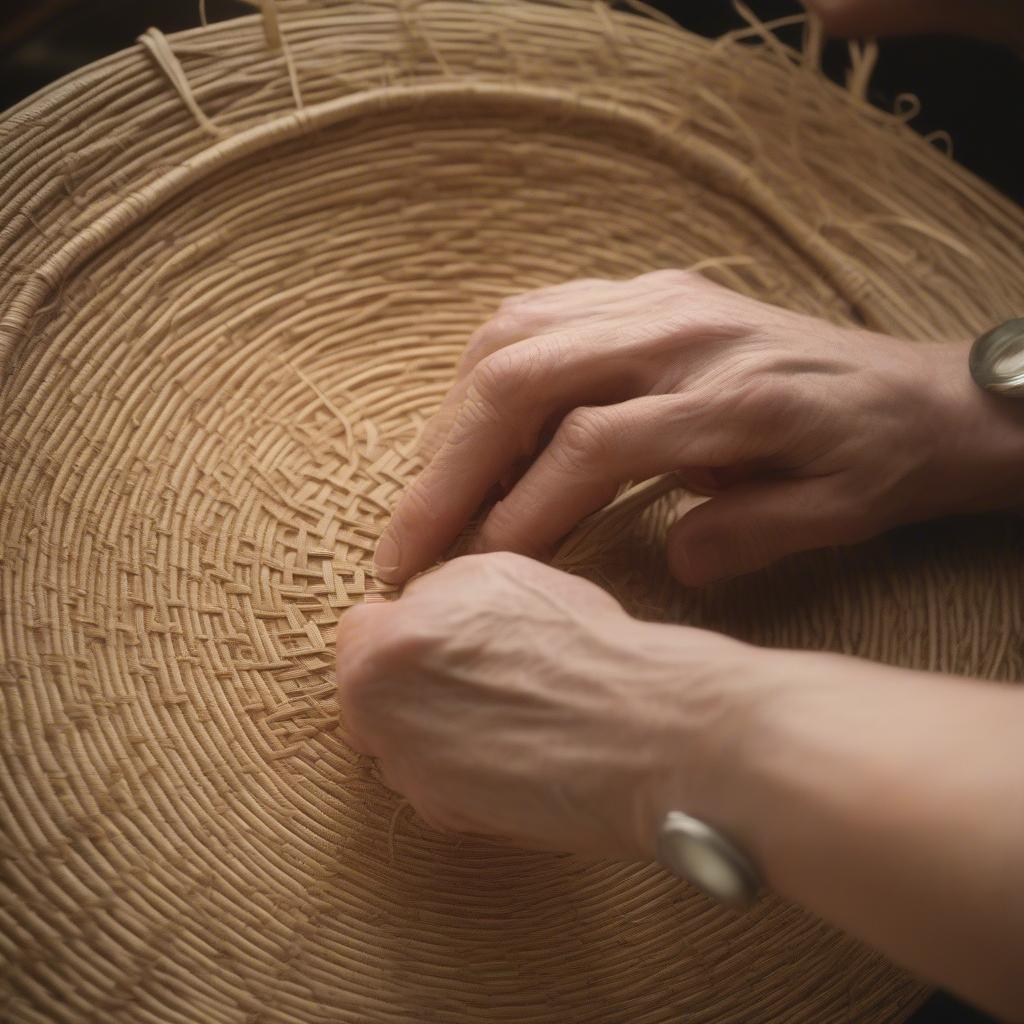 Weaving a Straw Hat for Beginners