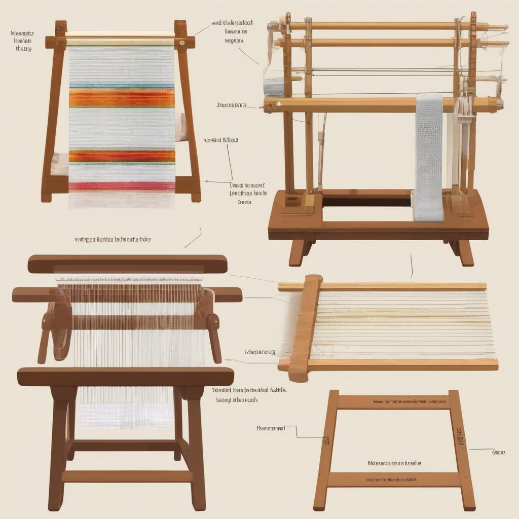 Different Types of Weaving Tables