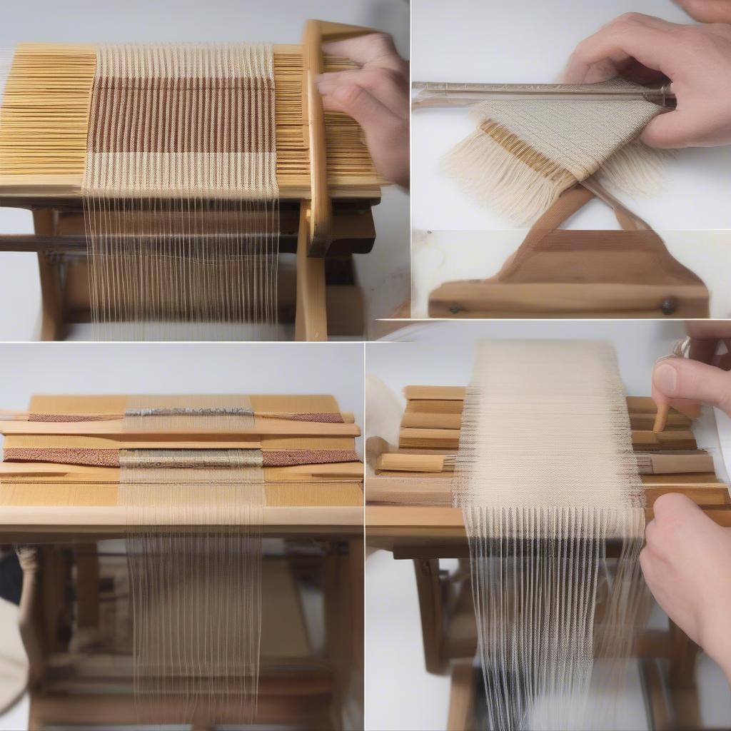 Different Weaving Techniques on a Table Top Loom