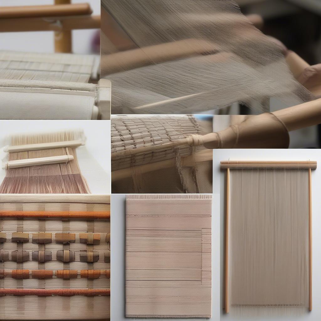 Different Weaving Techniques on a Table Loom