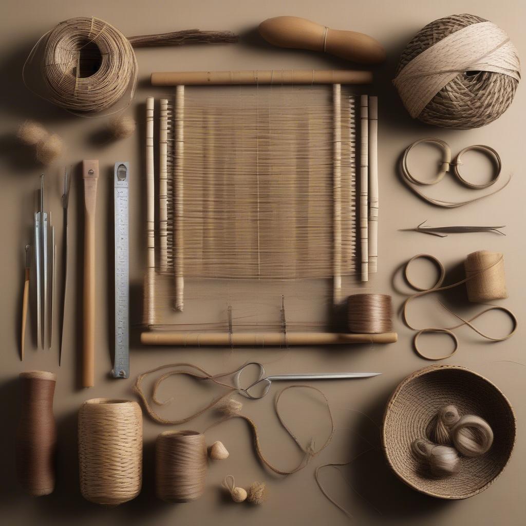 Weaving Tools and Materials