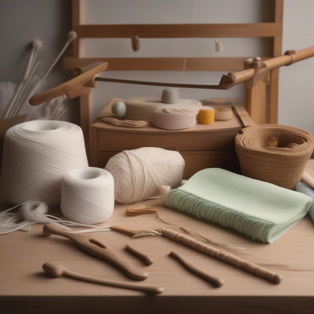 Essential Materials for Weaving Towels on a Table Loom