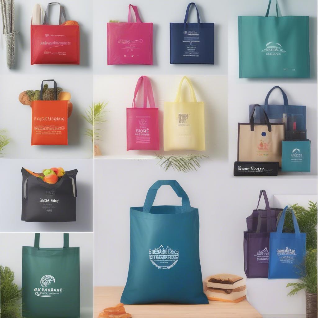 Variety of Wholesale Reusable Non Woven Bags