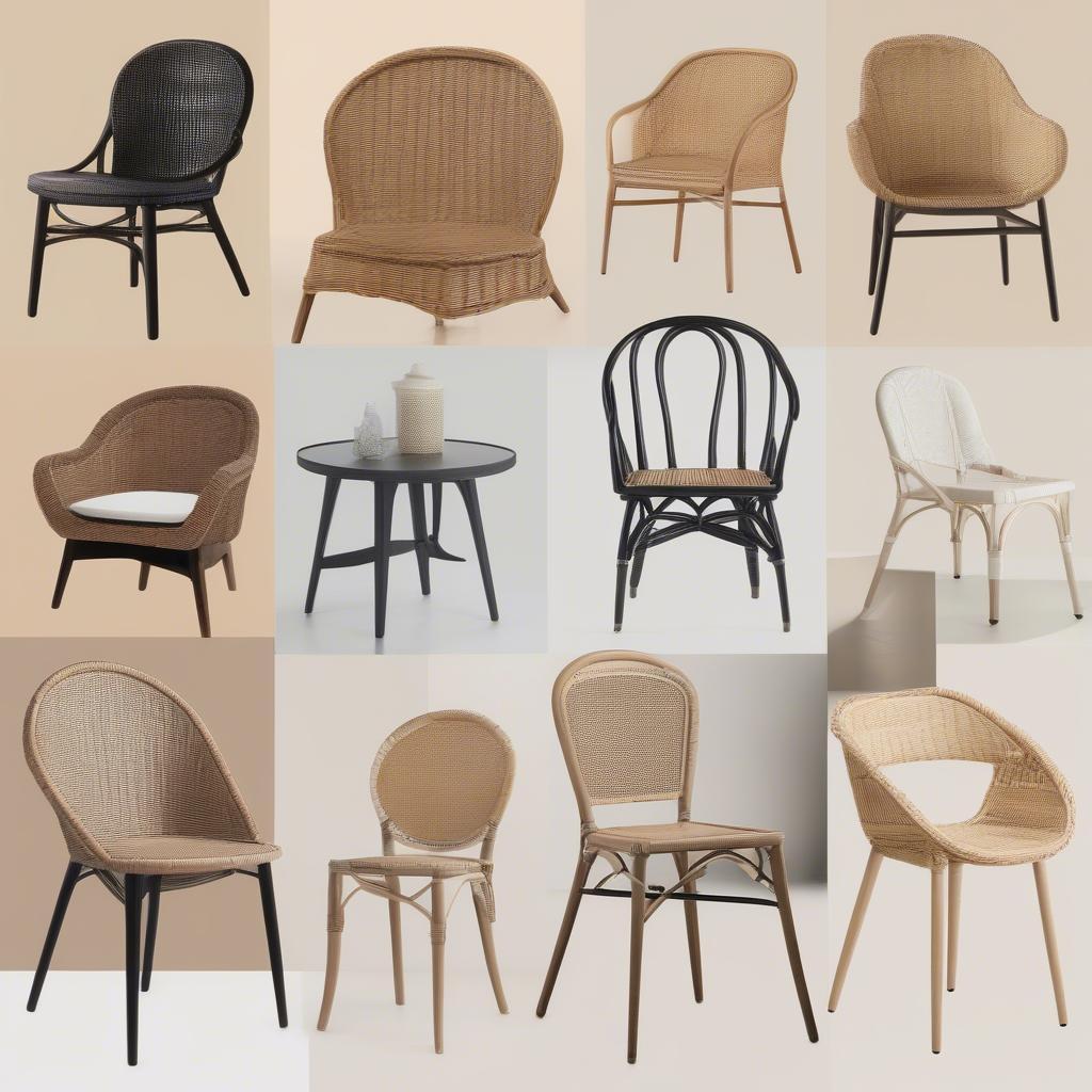 Wicker Dining Chair Styles