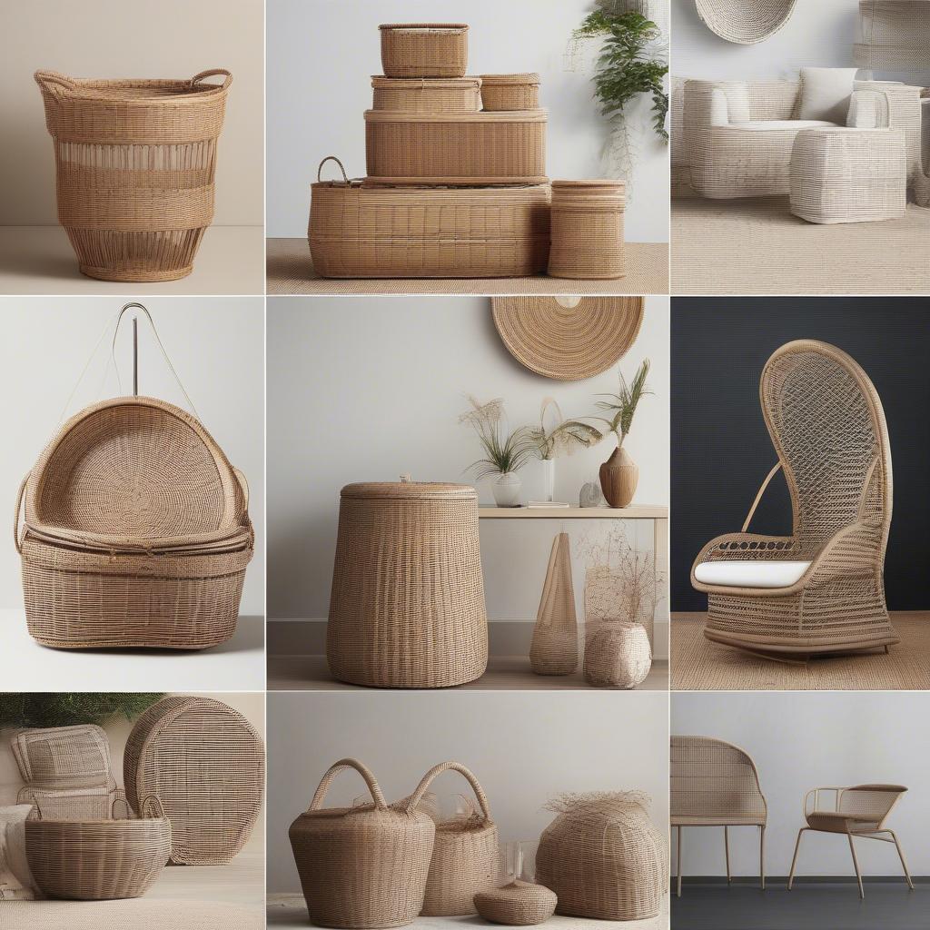 Wicker and Rattan Furniture and Baskets: Sustainable and Stylish