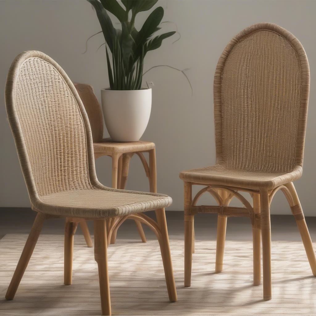 Different Materials for Weave Accent Chairs