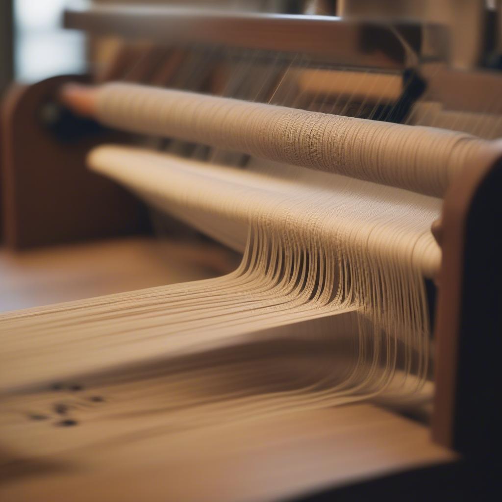 Winding Warp on a Table Loom