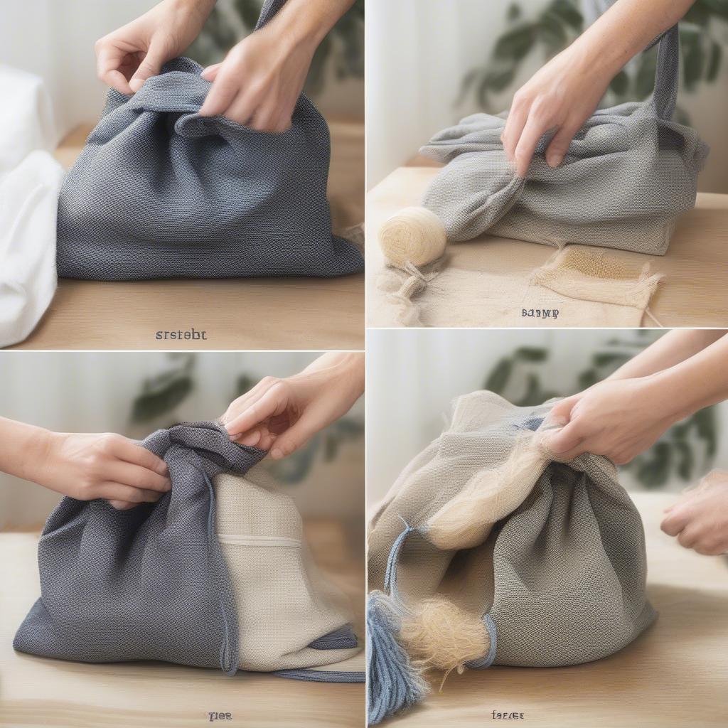 Tips for Cleaning and Maintaining a Woven Bag