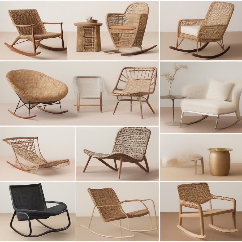 Different Styles of Woven Chairs