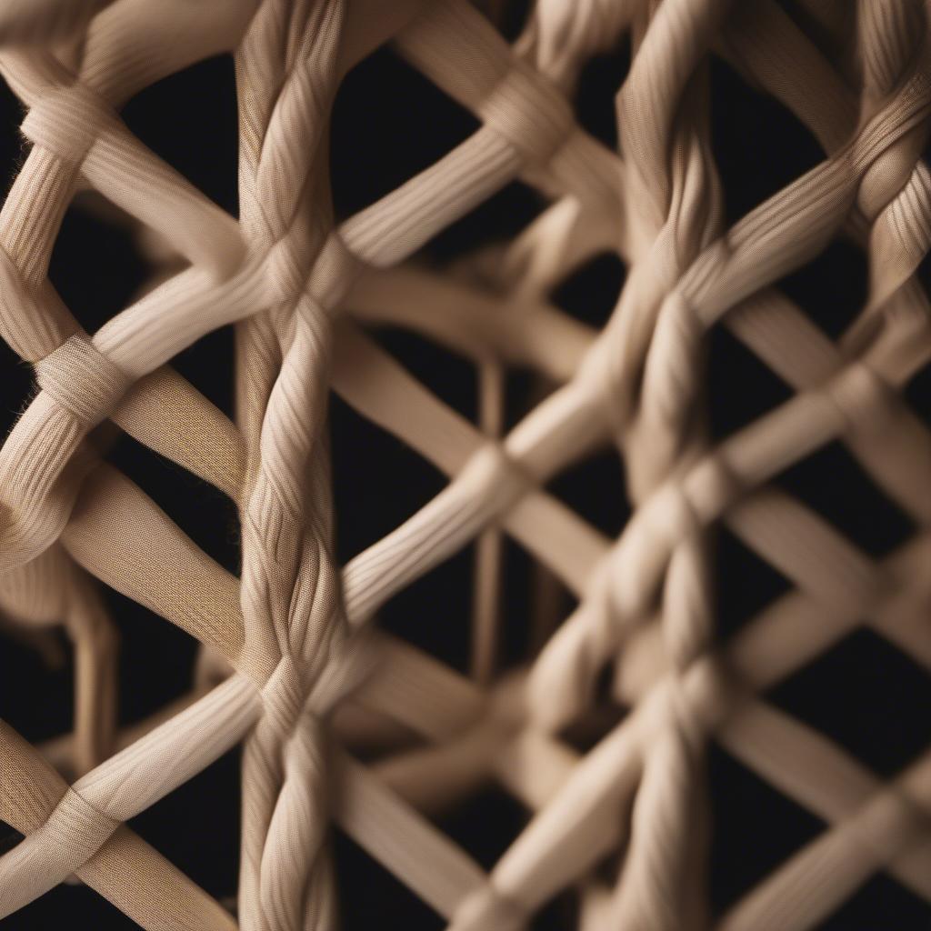 Close-up of Woven Joint Detail