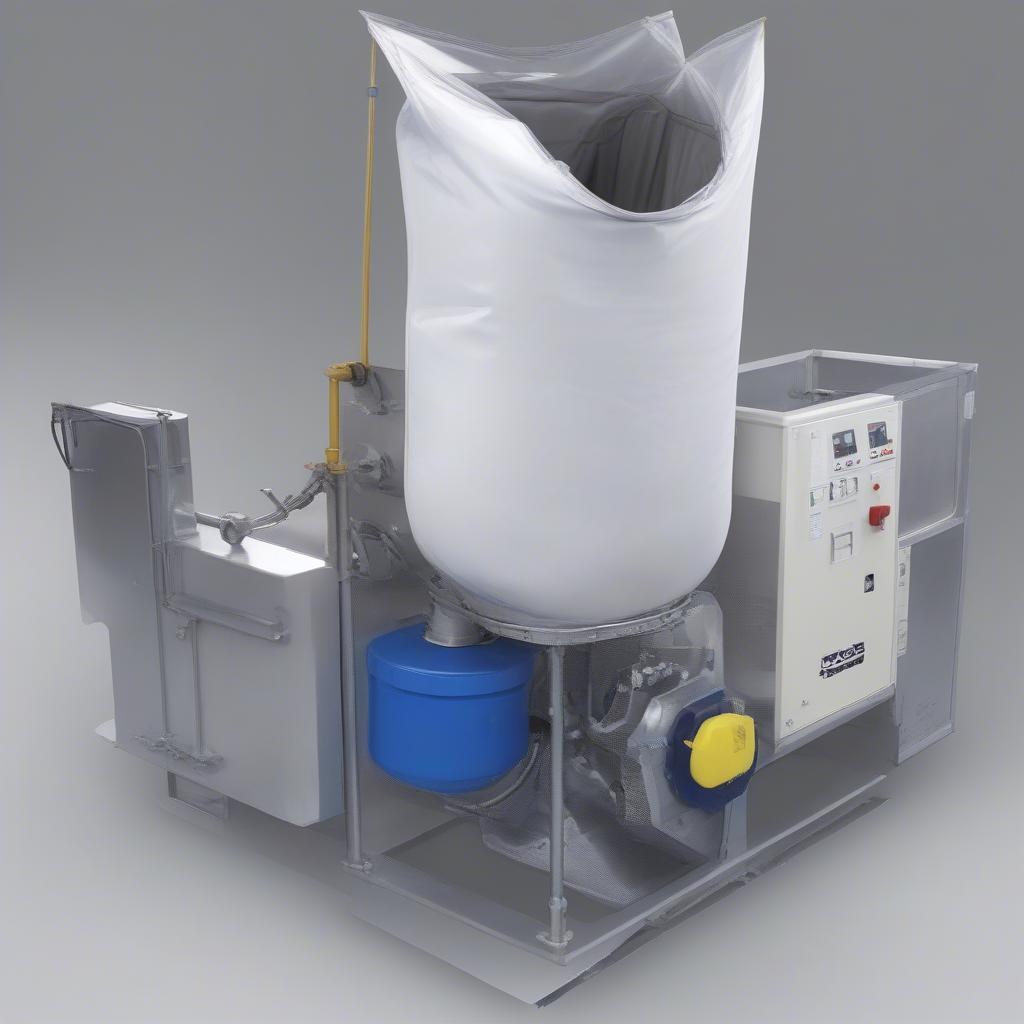 Woven Poly Valve Bags Filling Process