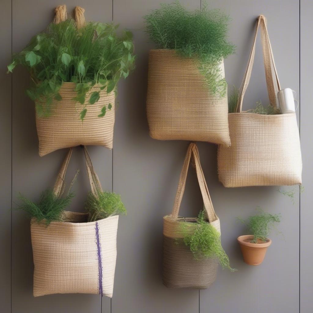 Creative Uses for Woven Rice Bags