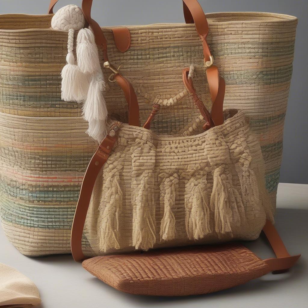 Different Styles of Woven Tote Bags