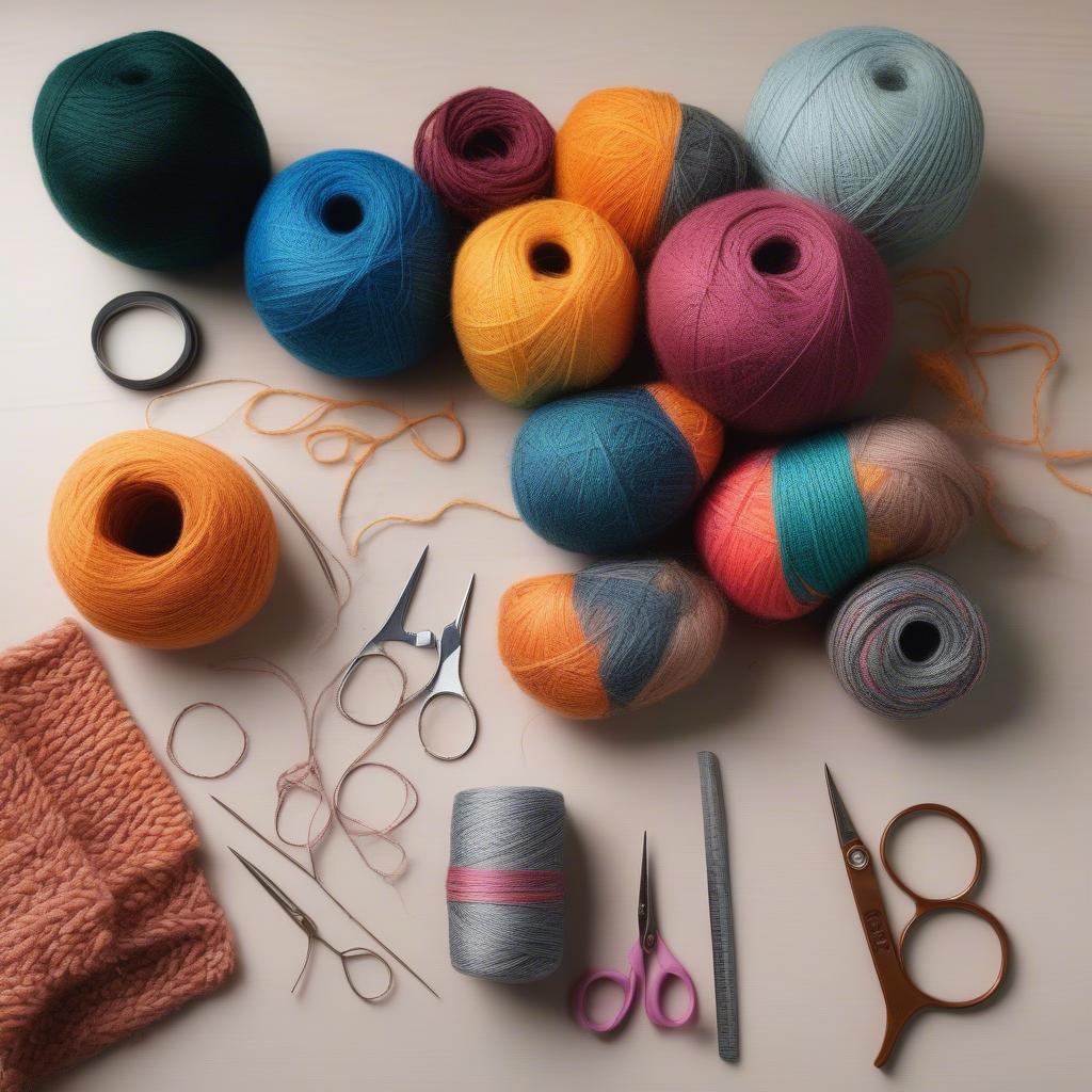 Essential Materials for Weaving a Chair Seat with Yarn