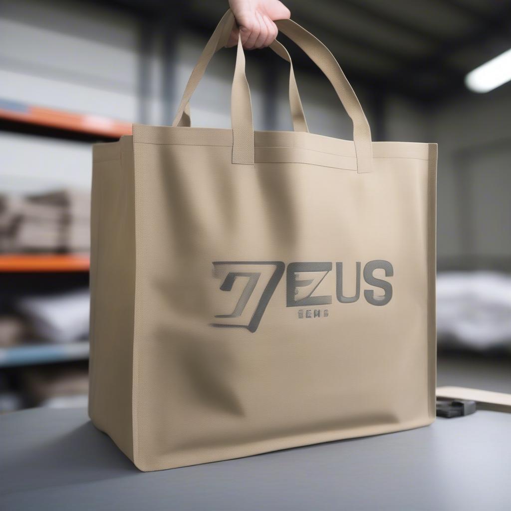 Zeus Large Non-Woven Tote Bag Durability Test