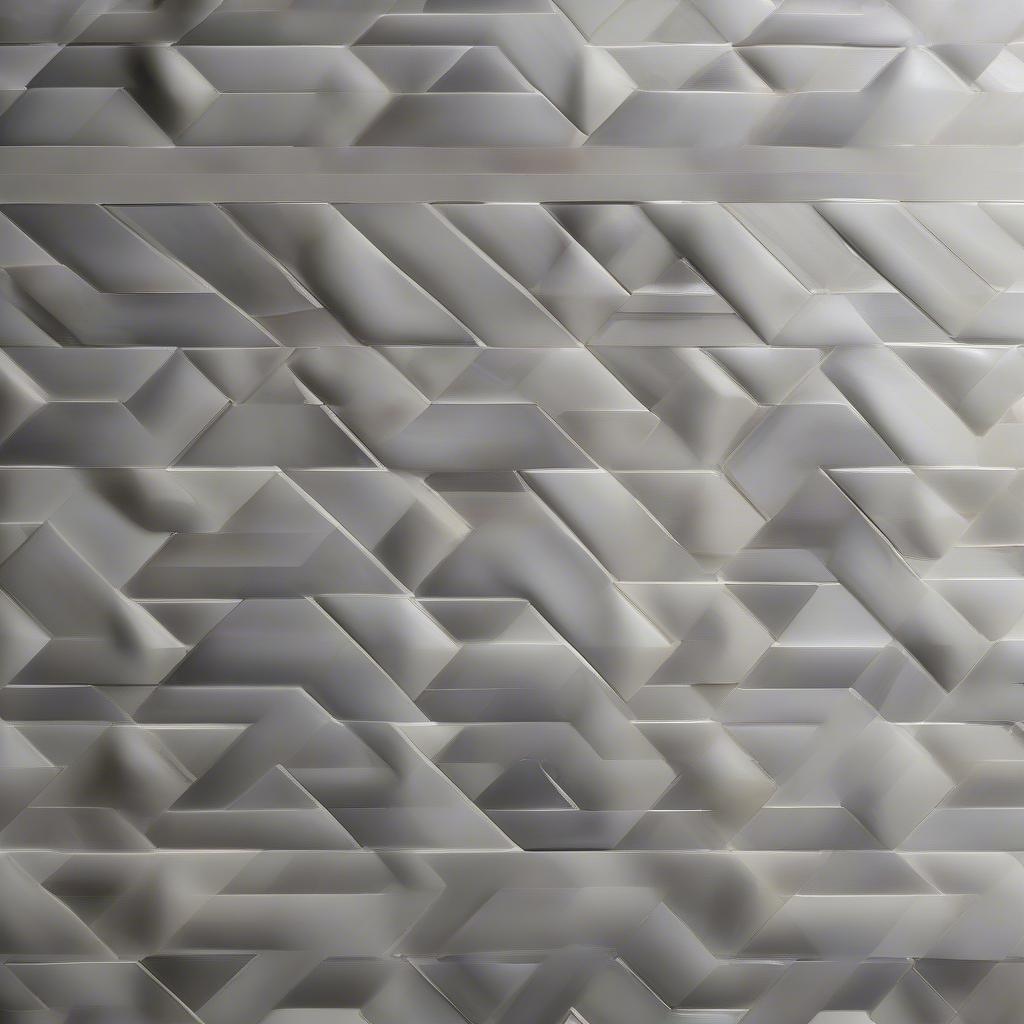 Close-up of 3D Basket Weave Tile