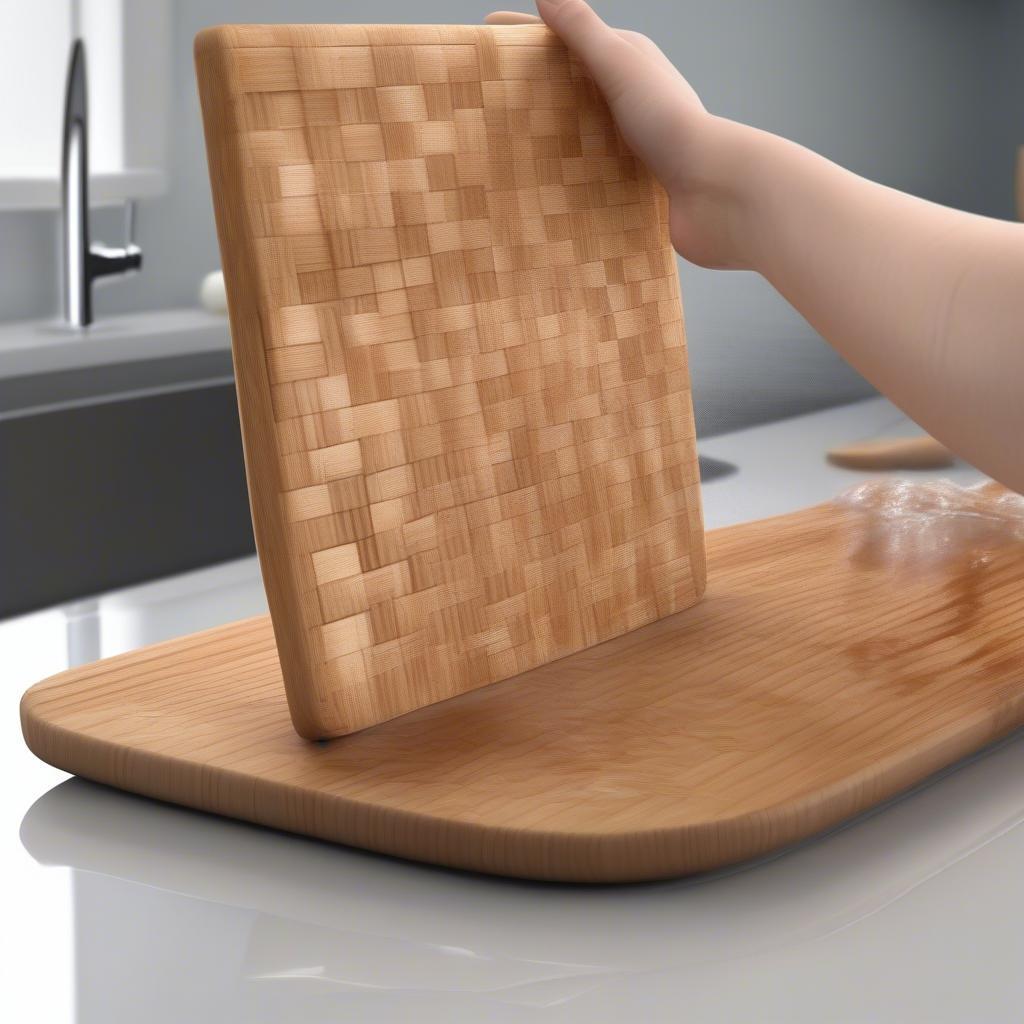 Caring for a 3D Basket Weave Cutting Board