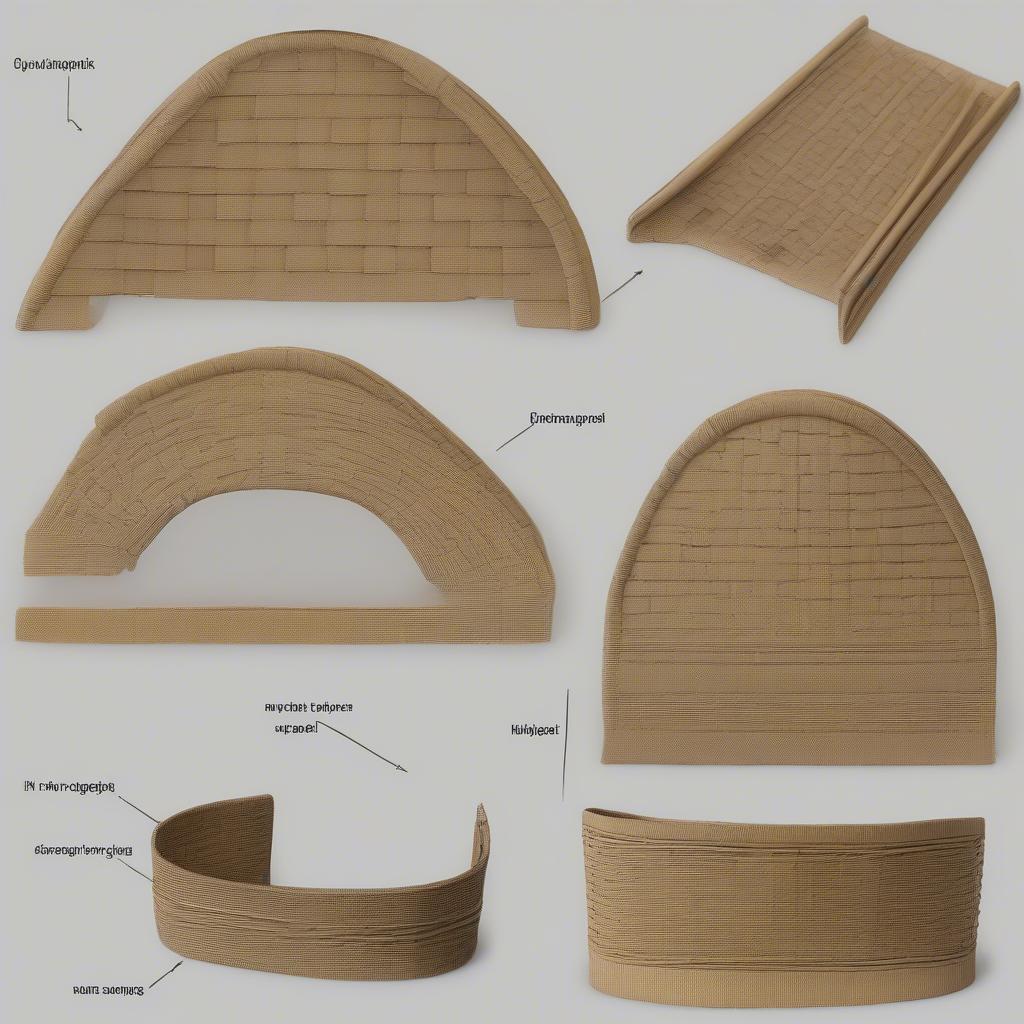 Different Types of 4 Basket Weave Wedges