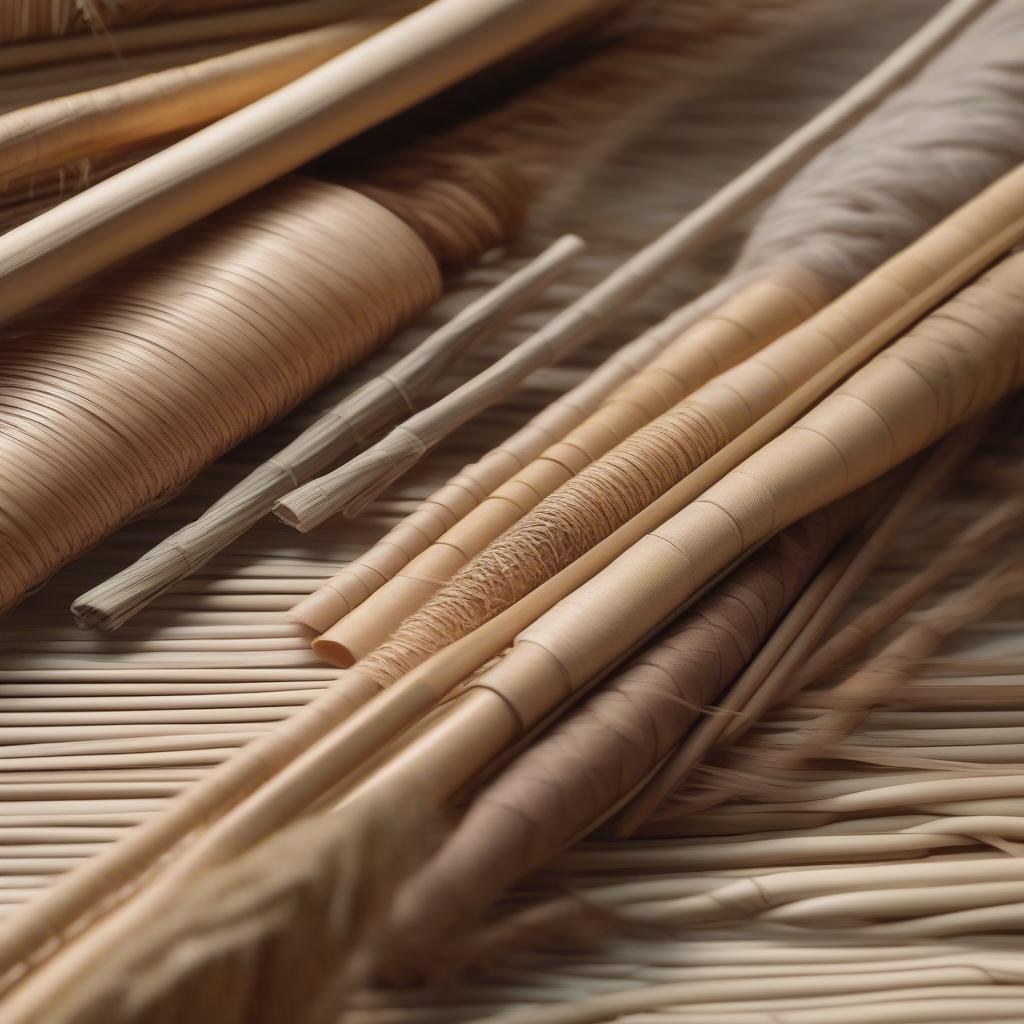 Basket Weaving Materials for 8 Shaft Weaving