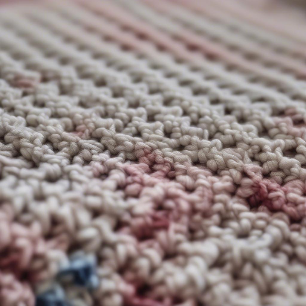 Advanced Basket Weave Crochet Blanket Techniques