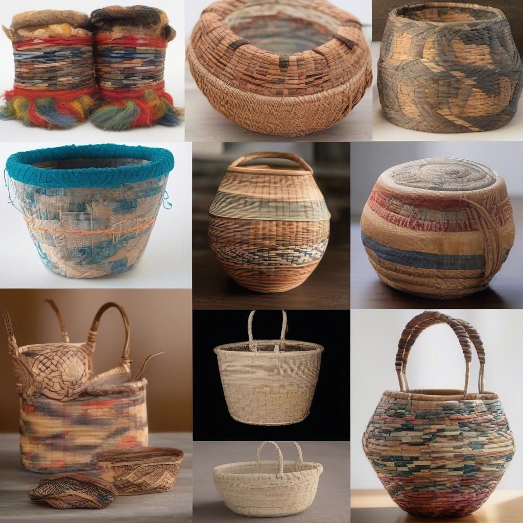 Examples of Advanced Basket Weaving Projects