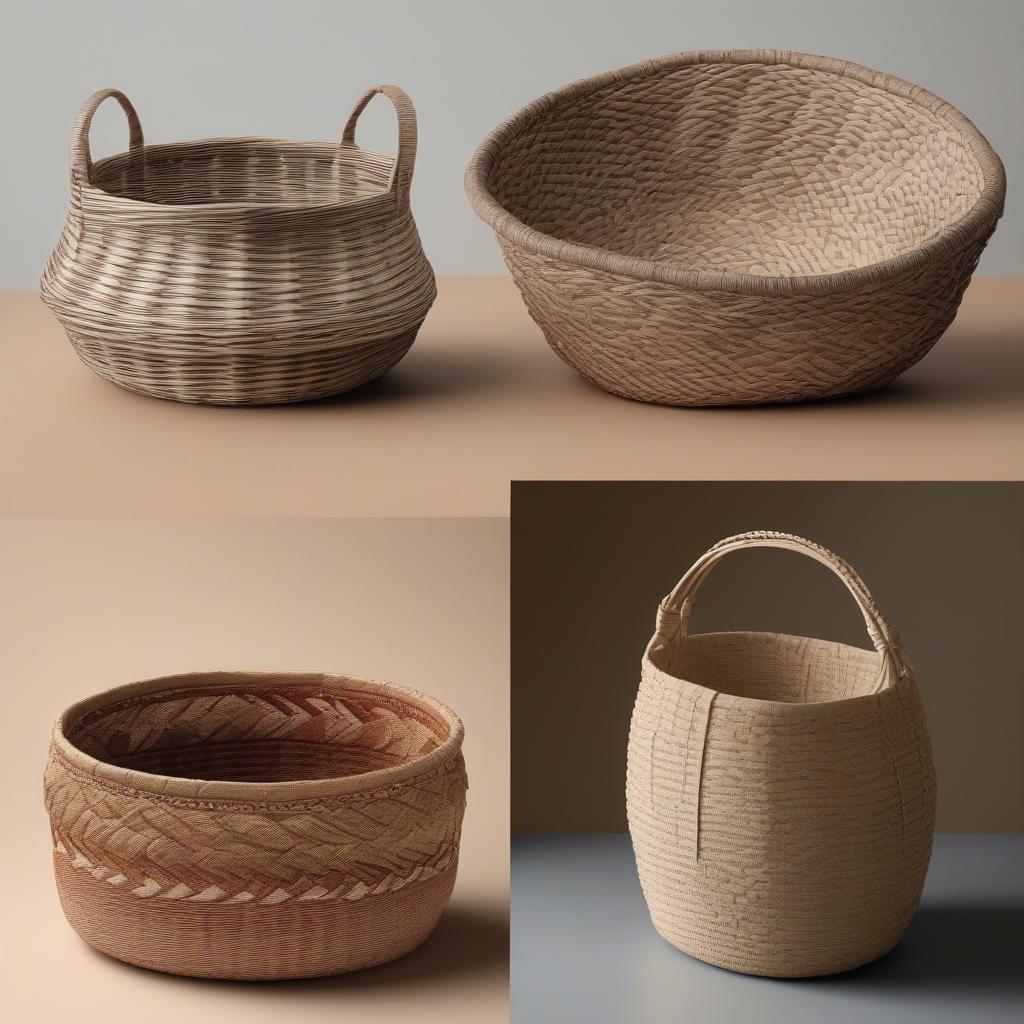 Examples of Advanced Basket Weaving Techniques: Twining, Coiling, and Wicker