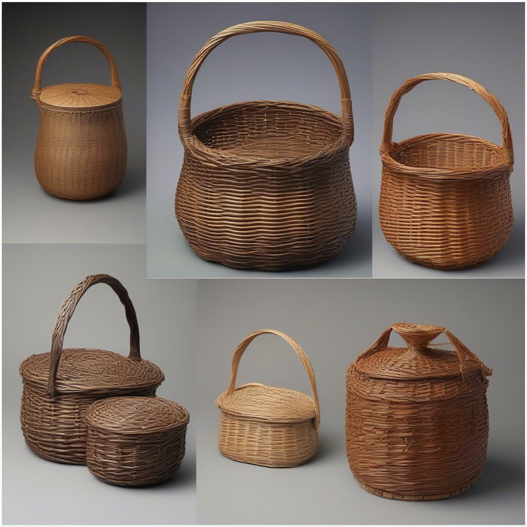 Examples of Advanced Wicker Basket Weaving Techniques