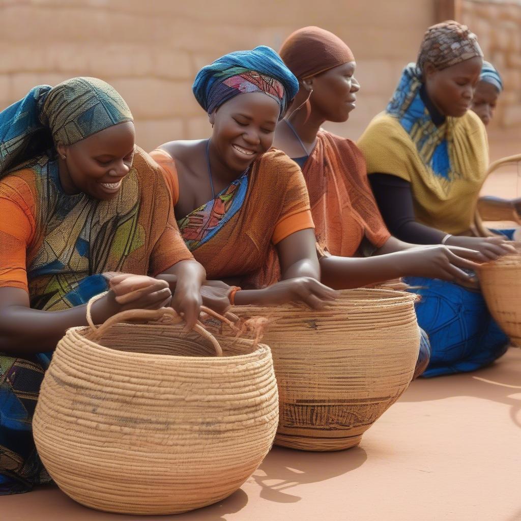 The Economic Impact of African Basket Weaving