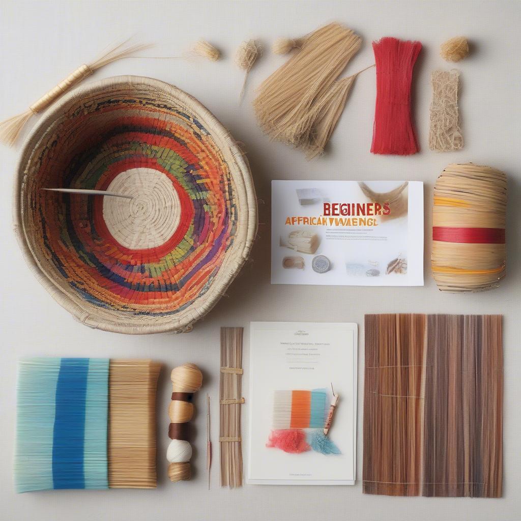 African Basket Weaving Kit for Beginners