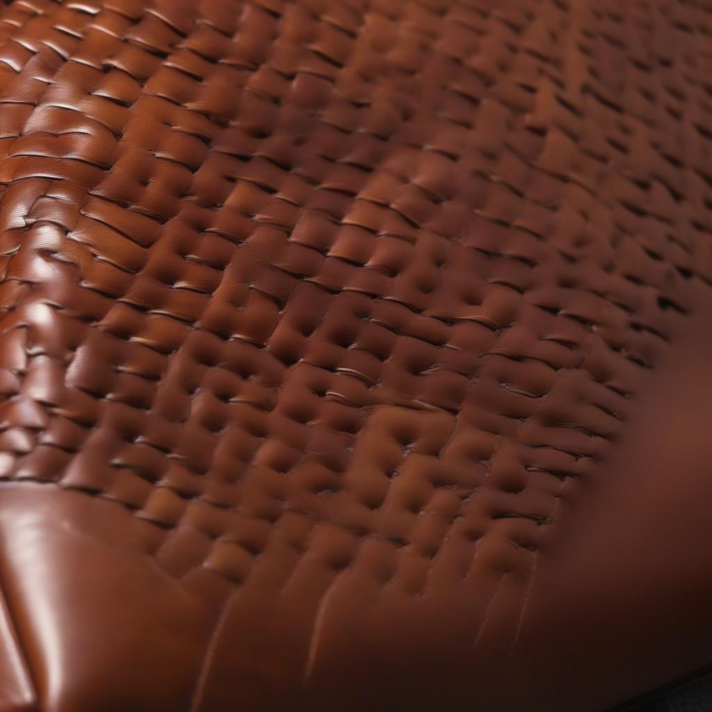 Allen Edmonds Chili Weave Bag Materials and Construction