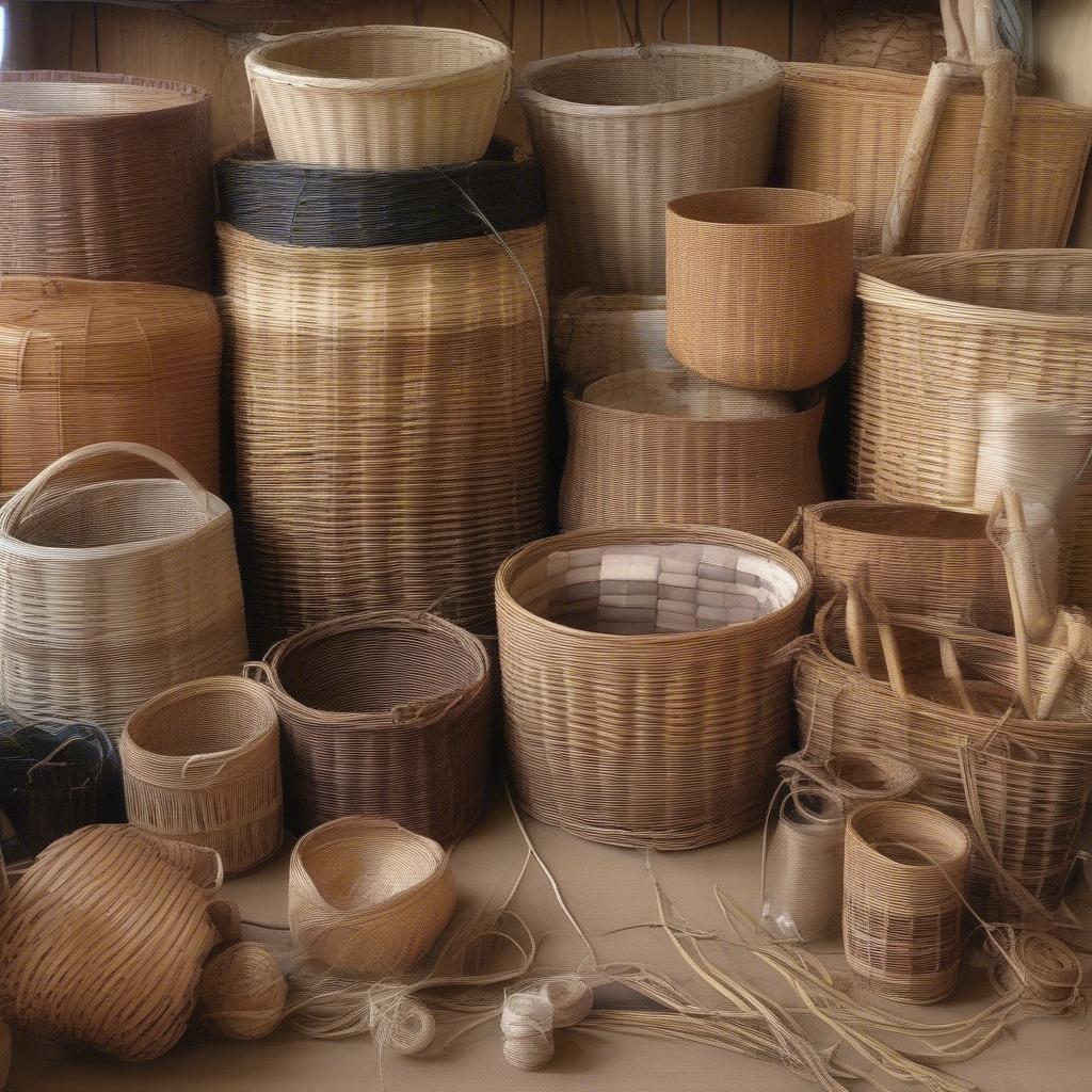 Alternative Basket Weaving Materials