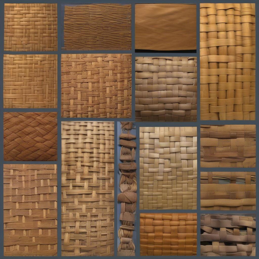 Examples of Ancient Basket Weave Tessellations