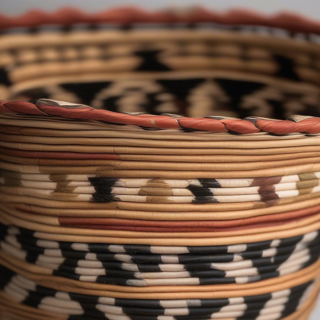 Antique Native American Basket Weaving Patterns