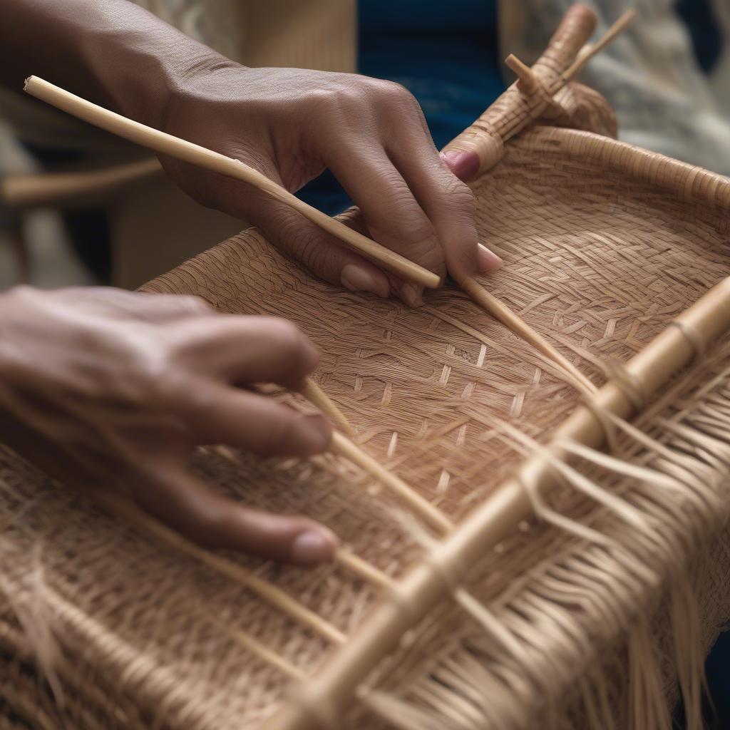 Artistic Reed Basket Weaver: Weaving Techniques