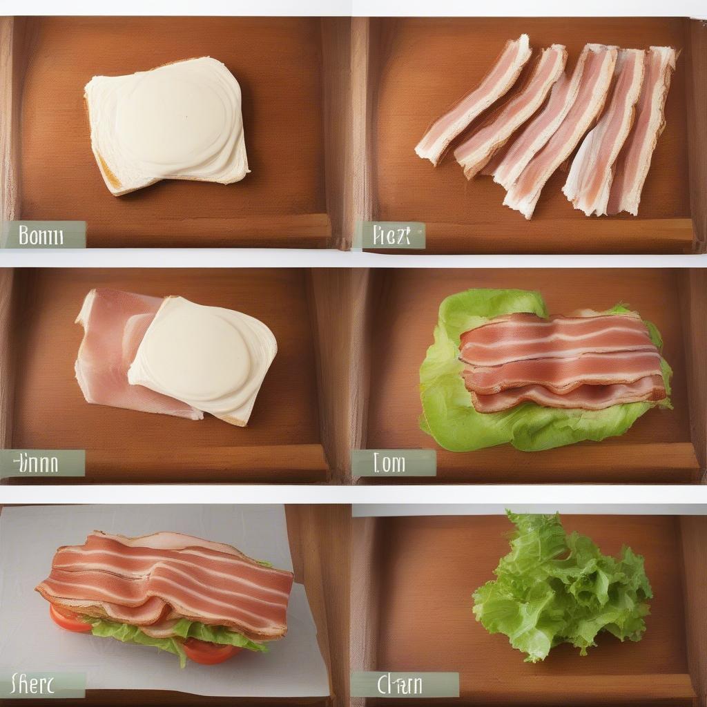 Assembling the Perfect Basket Weave Bacon BLT