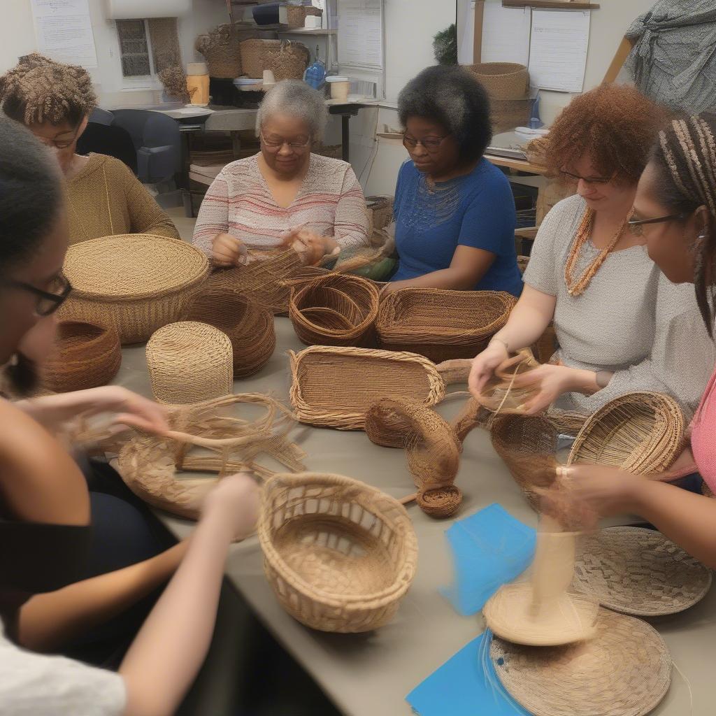 Austin Basket Weaving Workshop