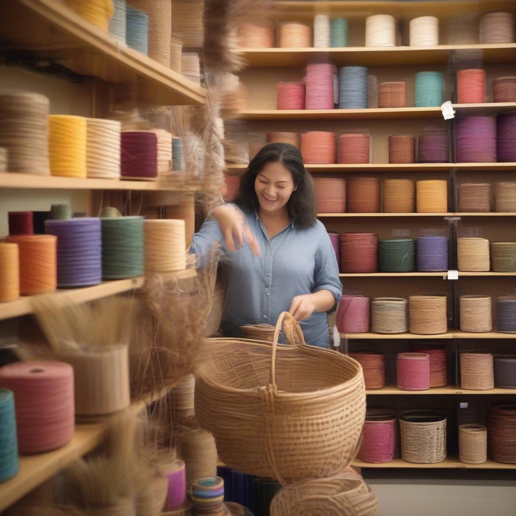 Austin Craft Stores Offering Basket Weaving Supplies