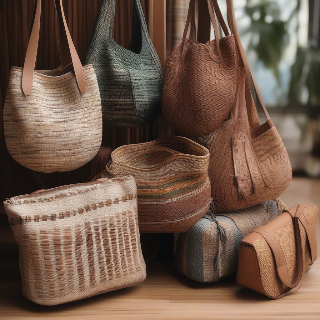 Australian woven shoulder bags showcase unique designs and craftsmanship.